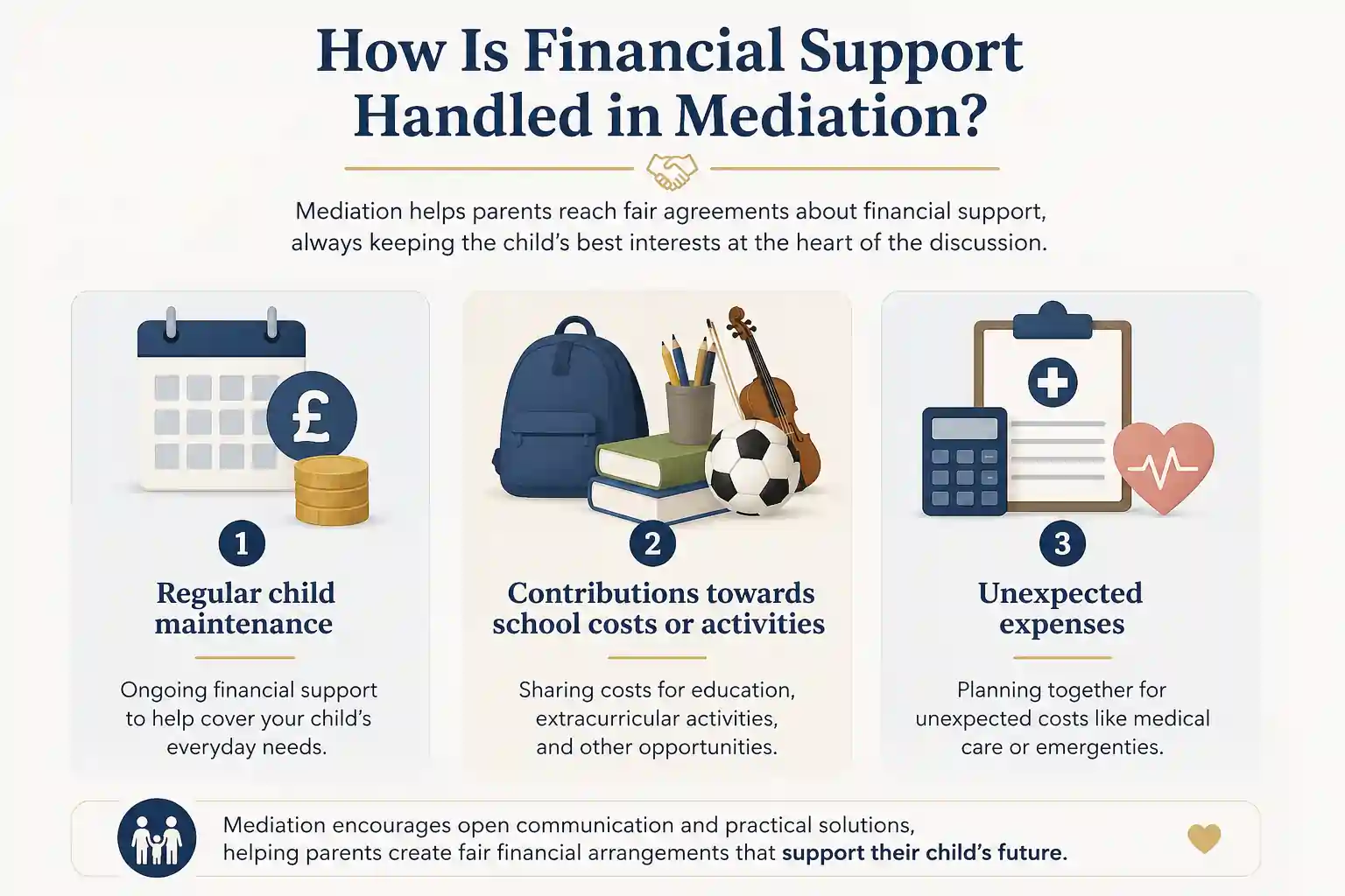 How Is Financial Support Handled in Mediation Dunstable